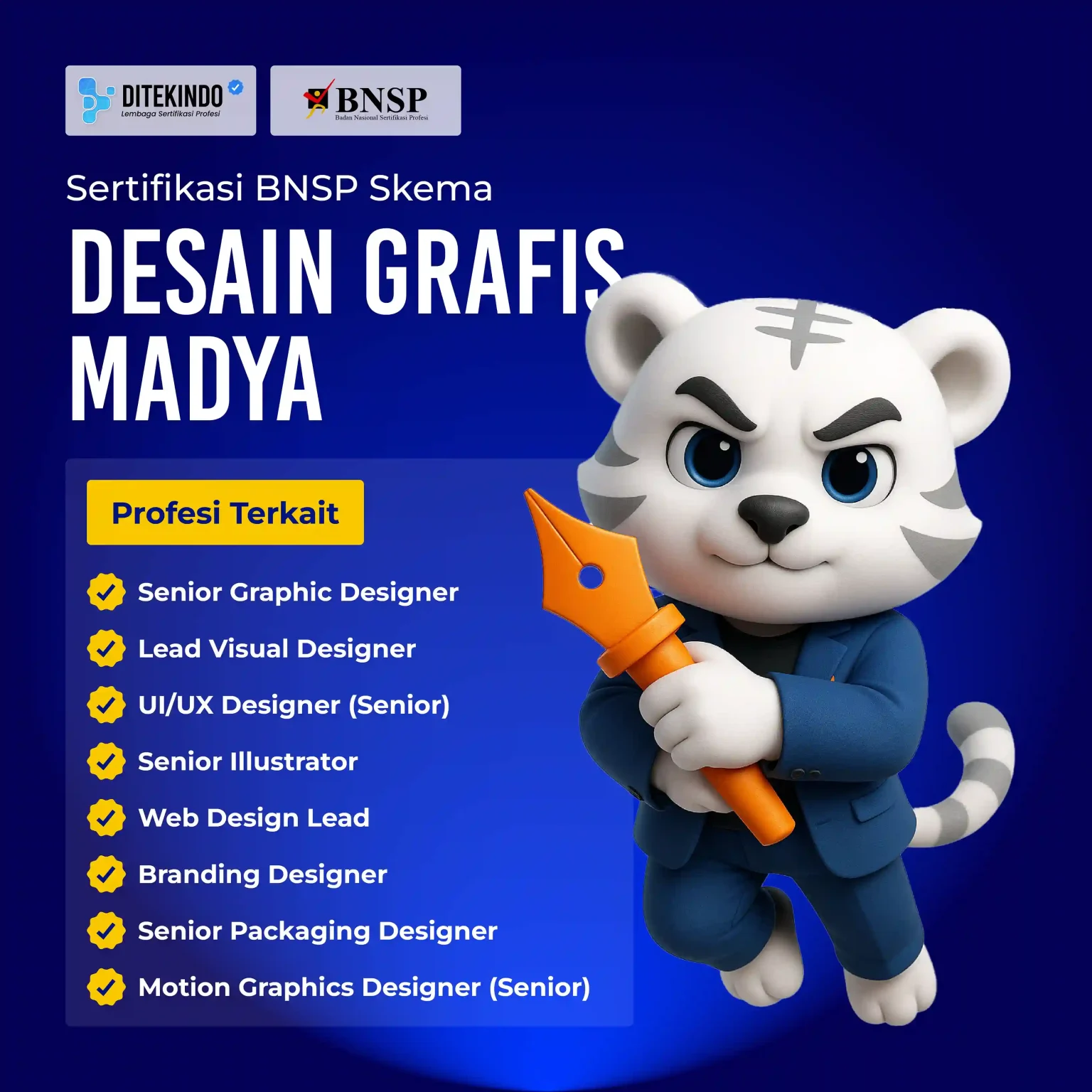 Sertifikasi BNSP Skema Desainer Grafis Madya