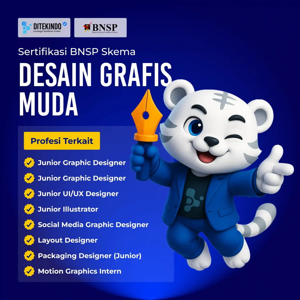 Sertifikasi BNSP Skema Desainer Grafis Muda