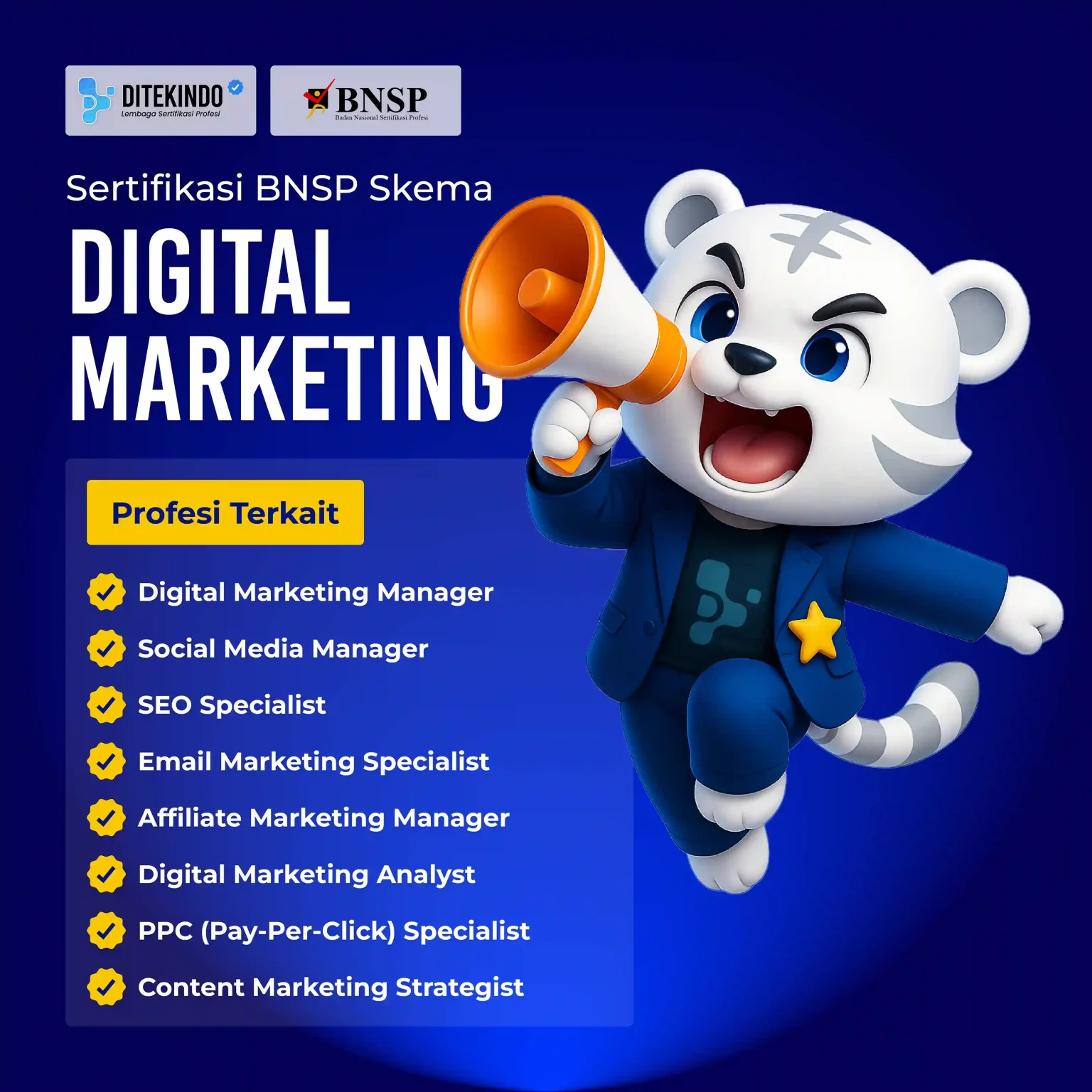 Sertifikasi BNSP Skema Digital Marketing