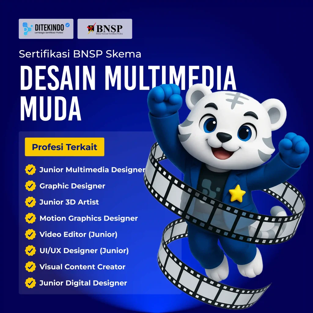 Sertifikasi BNSP Skema Desainer Multimedia Muda